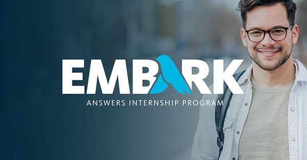 Embark internship landing page